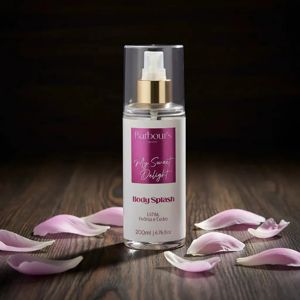 Body Splash My Sweet Delight - Barbour's Beauty - Cedro Peônia Líchia